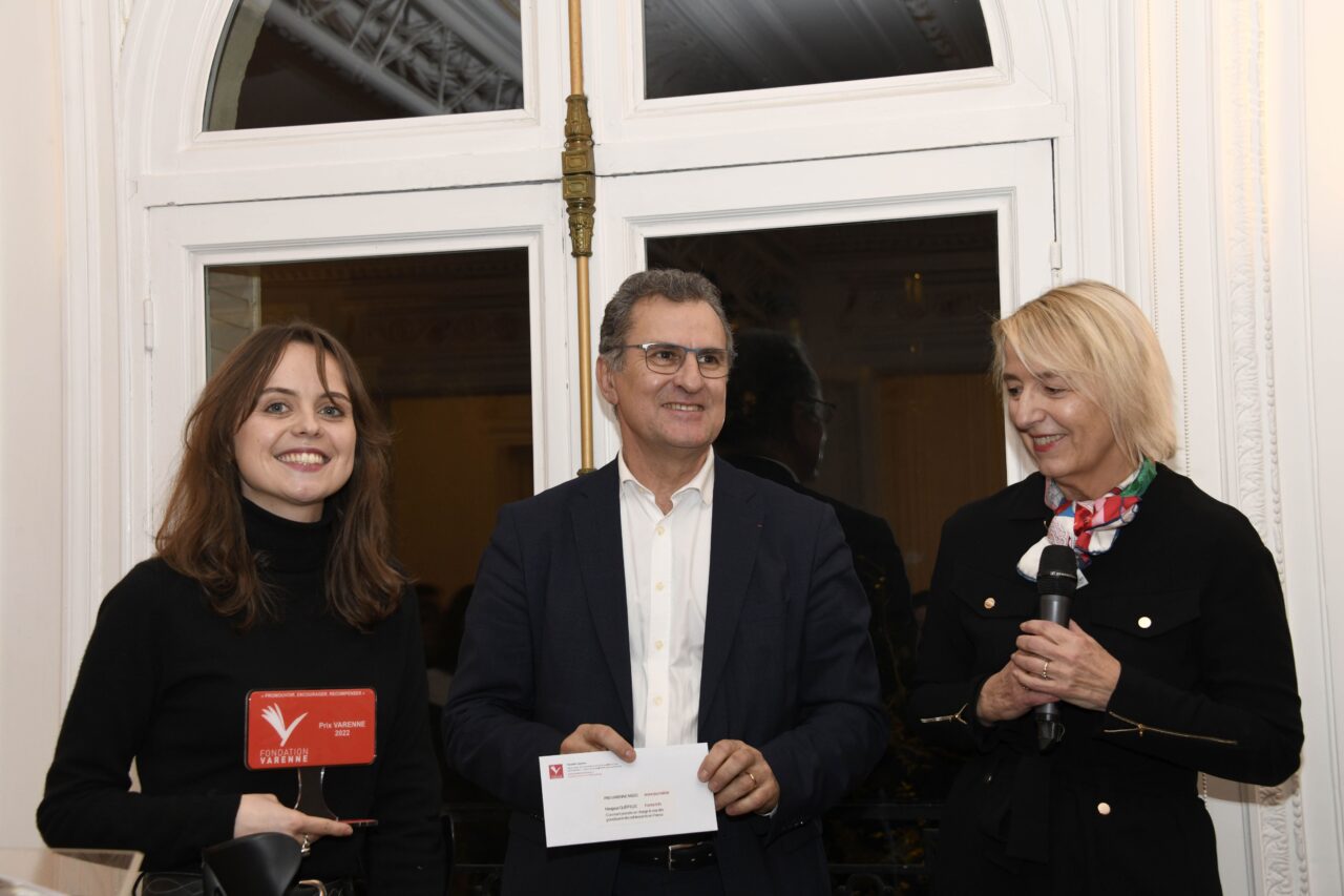 Margaux Queffélec récompensée au prix Varenne Radio 2022